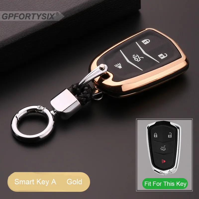 Светящийся кожаный чехол для автомобильного ключа с дистанционным управлением