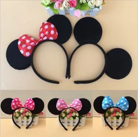 minnie mouse and mickey mouse party supplies headbandhair band kids birthday decorations baby shower costume head band