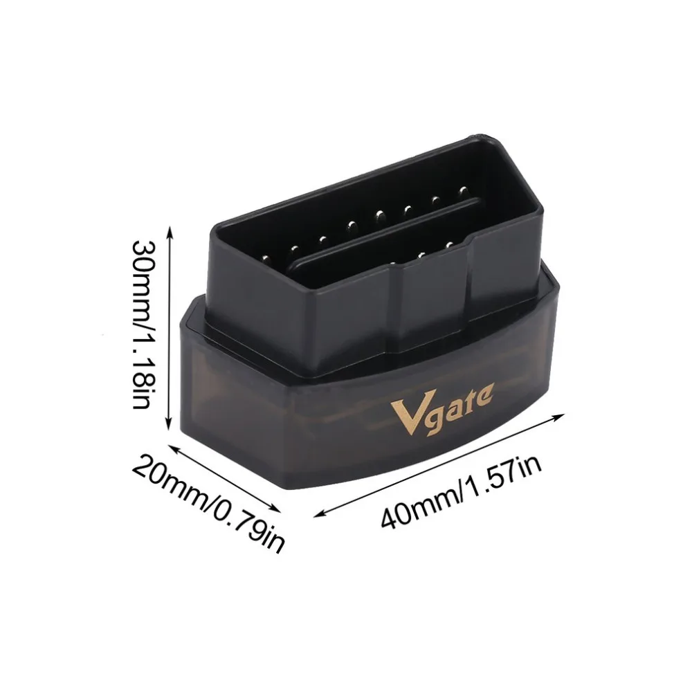 Vgate iCar Pro EML 327 V2.1 беспроводной Bluetooth 3 0 для Android Torque APP OBDII инструмент сканирования