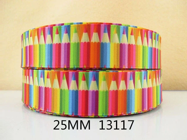 5yds в рулоне) 10Y13117 kerryribbon лента " напечатанная лента Grosgrain DIY головной убор и бабочка аксессуары