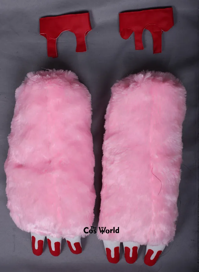 Костюм для косплея SUPERSONICO в виде розового медведя кота |