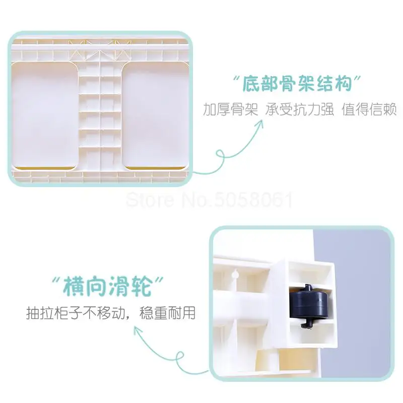 Шкаф для малыша детский шкаф хранения пластиковый ящик Детская комбинация