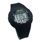 Говорящие на испанском языке часы для слепых и пожилых людей и людей с диагнозом зрения электронные спортивные говорящие часы 768TS