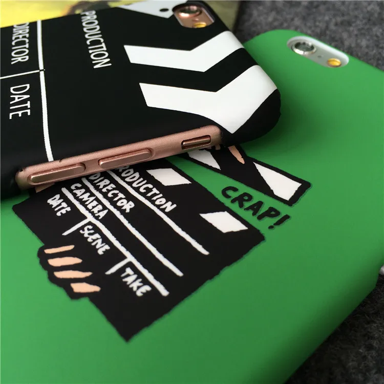 Специальная Пленка Поле Плиты Case Для iPhone 6 Случаях 5S 5 6s Плюс Мода Жесткий Матовый