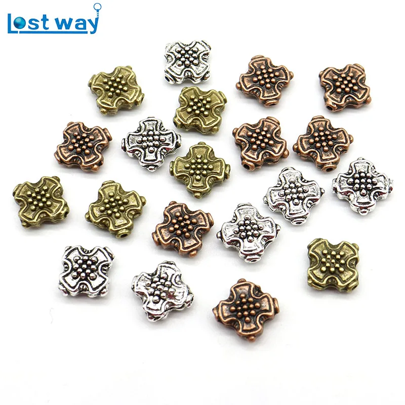 Wholesale price Silver Gold Brass Zinc Alloy Chinese Knot Spacer Beads High Quality Diy Jewelry Findings Accessories | Украшения и