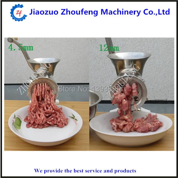 New model Manual Meat Grinder Stainless Steel Meat Mincer Meat Mixer Grinding machine