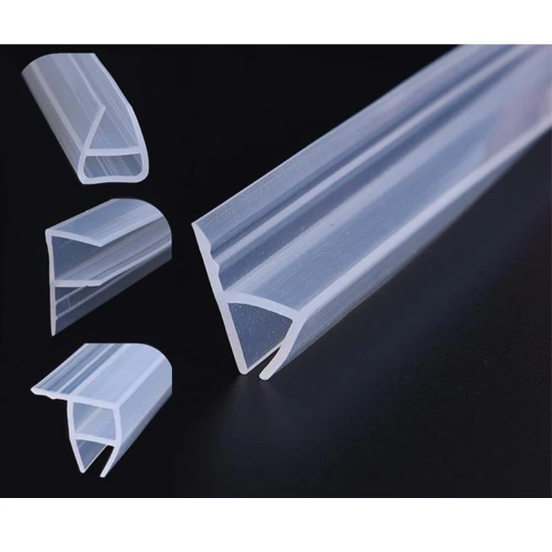 1 м/2 м ванна дверь ширма для душа оконный утеплитель полосы зазор изогнутый