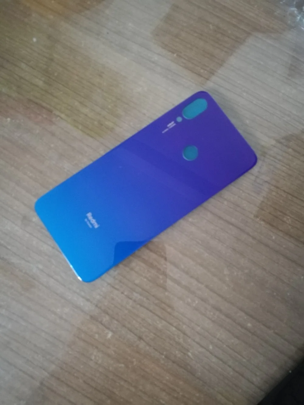 Чехол для Redmi Note 7 со стеклянной задней дверью, Сменный Чехол для Redmi Note 7 Note7, чехол для батареи с наклейкой