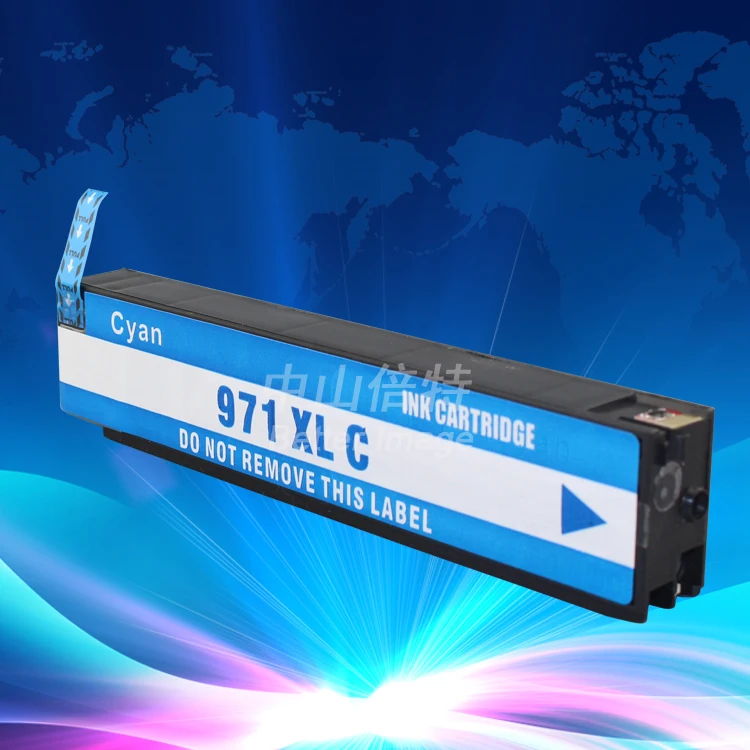 Запасной картридж для принтера 970XL 971XL совместимый с Officejet Pro X576dw X476dw X476dn X451dw X551dw