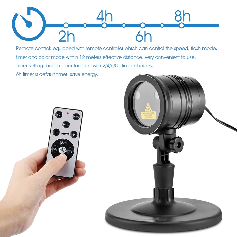 Водонепроницаемый светильник для дискотеки IP65 вечеривечерние динамический