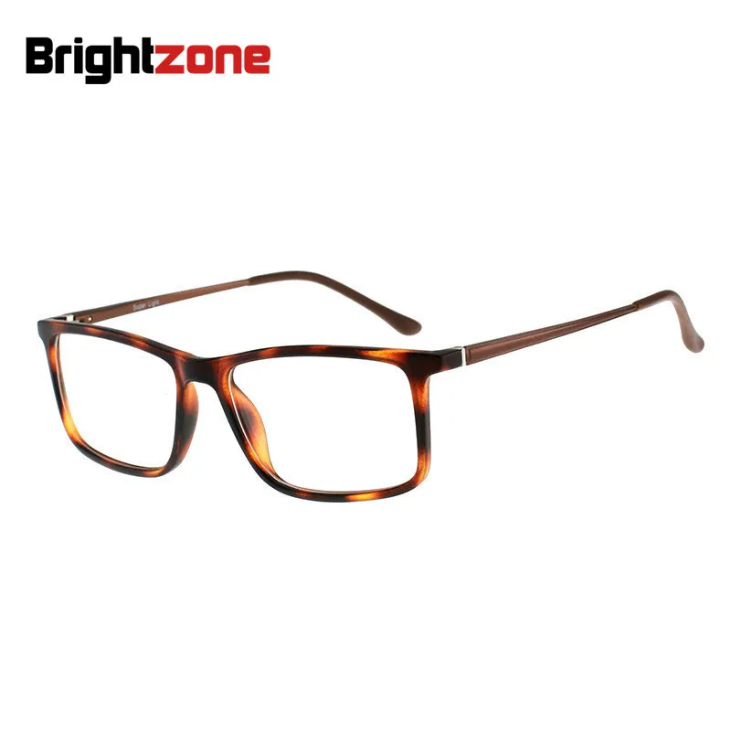 Brightzone TR90 рамка Алюминий магниевого сплава прямоугольные оправы очков для мужские очки Защита от Tmall Erkek Oculos De Grau
