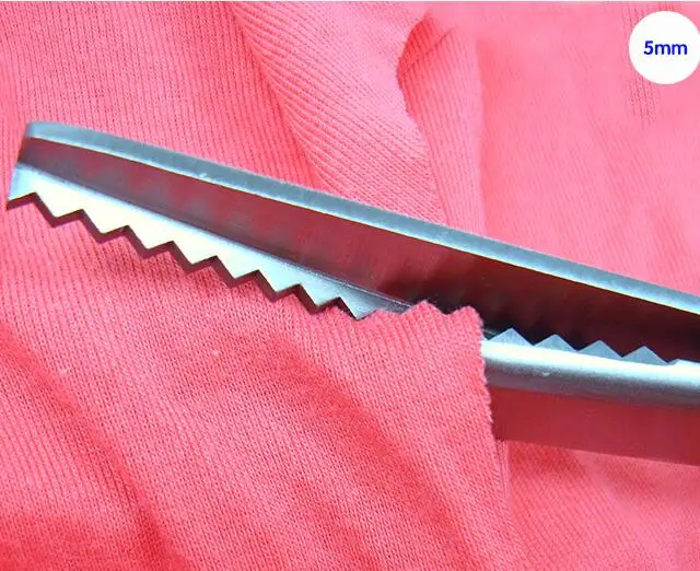 triangle 5mm Многофункциональные ножницы из нержавеющей стали, ножницы для шитья, DIY ткань, кожа, ремесло, обивка, ножницы, портной инструмент - Цвет: triangle 5mm
