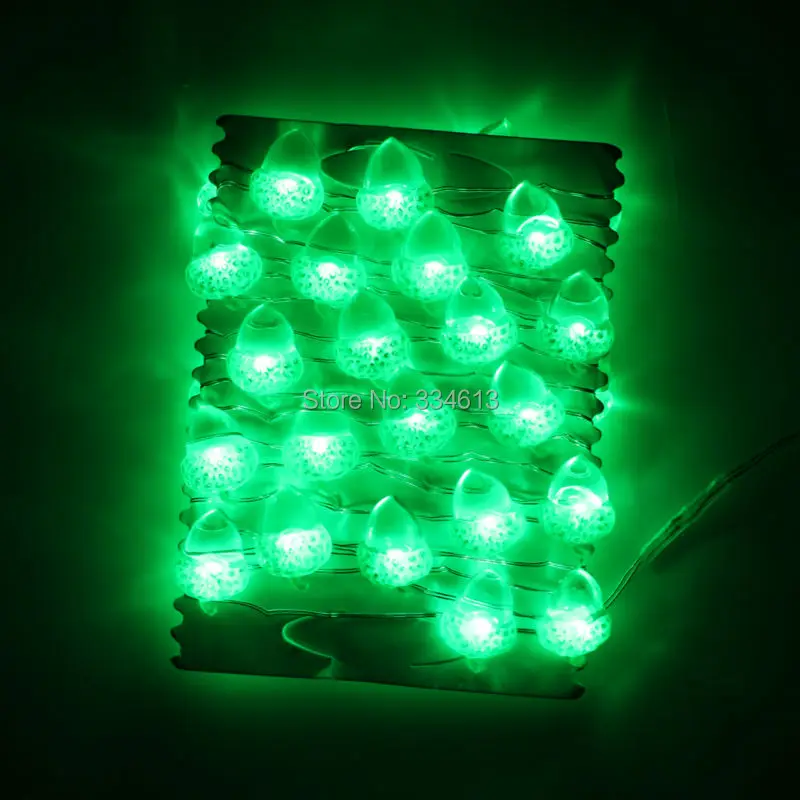 3 м 40LED Батарея работает Рождество желудь гайка в форме гирлянды светодиодные