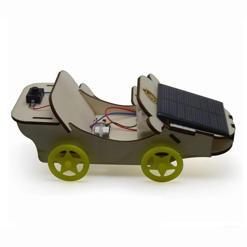 Электромобиль на солнечной батарее с двойной мощностью научный эксперимент