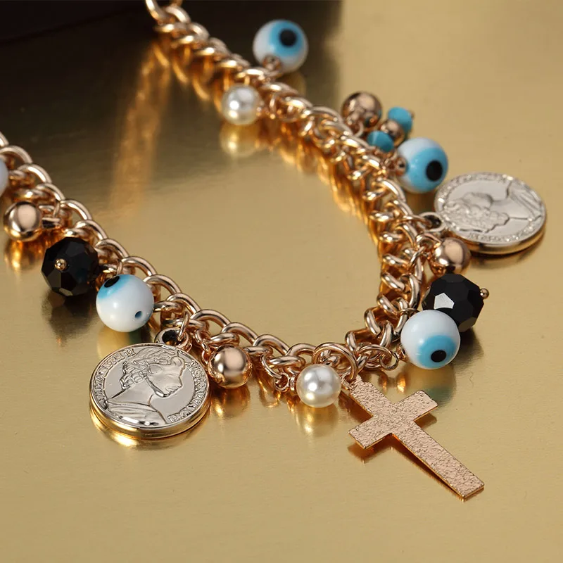 Neoglory ювелирное изделие кристалл имитация жемчуга цепочка для глаз ожерелья