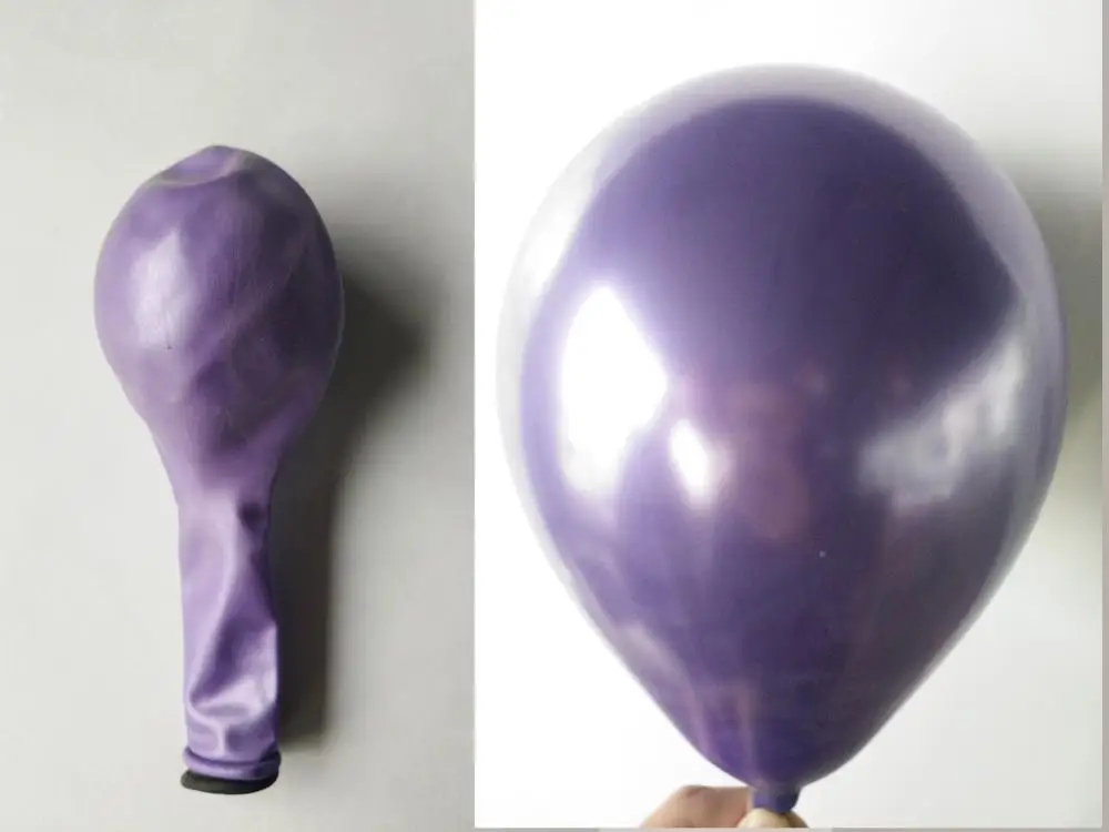light purple Перламутровые латексные шары, 5 шт., для дня рождения, Декор, шары для дня рождения, украшения для вечеринки, Детские шары для Дня Святого Валентина, Globos - Цвет: light purple