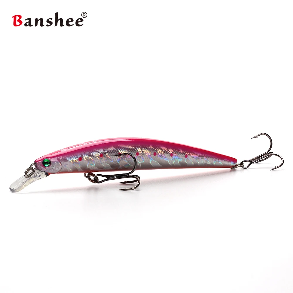 Banshee 115 мм 10 г Maximus Рыбацкая приманка VM01 погремушка звук воблер искусственная жесткая приманка Джеркбейт Плавающий Гольян