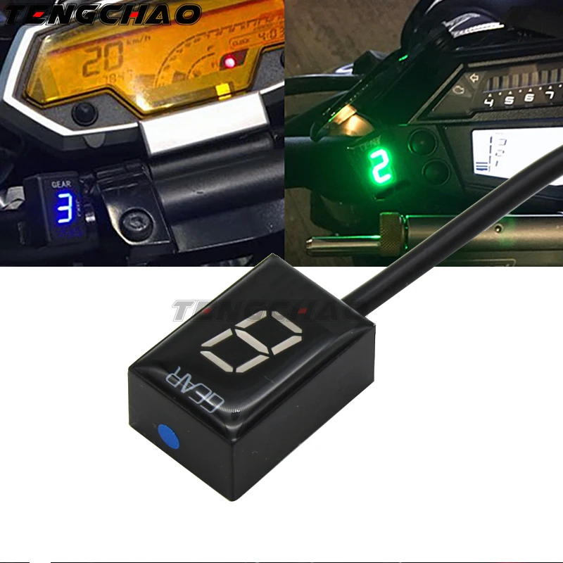 Мотоциклетный Ecu прямое Крепление 1-6 индикатор скорости передачи для Kawasaki Z300 ER6N