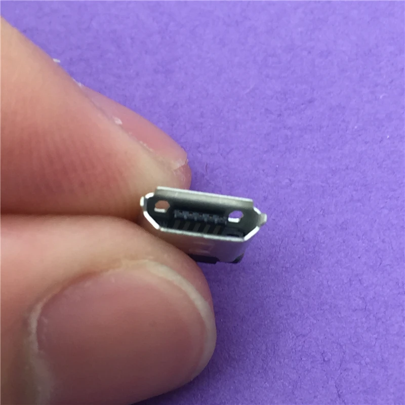 10 шт. G24 Micro USB 5 контактный гнездовой разъем прямой штепсельный Тип для зарядки