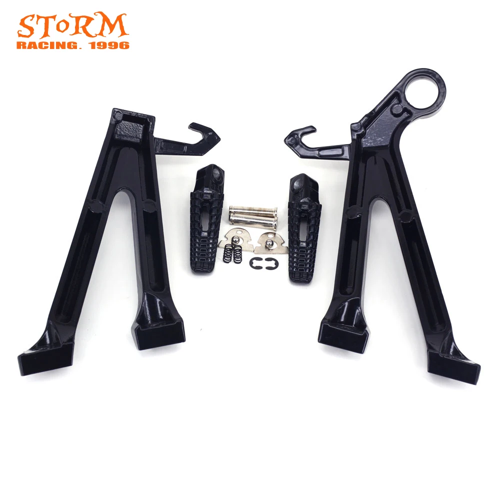 Задние подножки педали кронштейн для SUZUKI GSXR600 GSXR750 GSX R600 R750 GSX600R GSX750R 2011 2012
