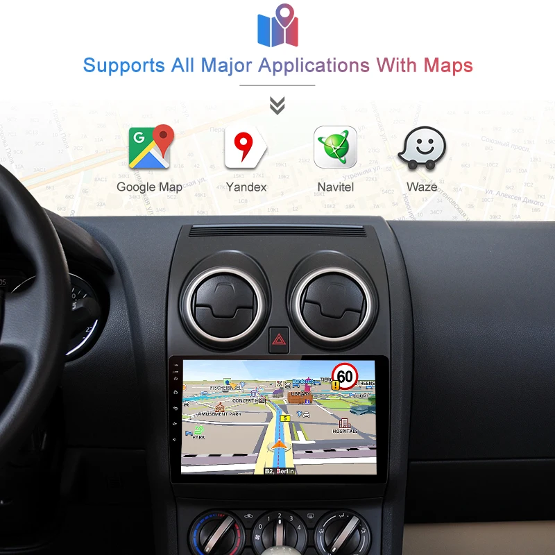 Junsun 2G + 32G Android 9 0 для Nissan Qashqai J10 2006-2009 2011-2013 авто 2 din автомагнитола стерео плеер Bluetooth