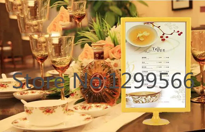 Бесплатная доставка А4 постер меню держатель для этикеток фоторамка поп-цена