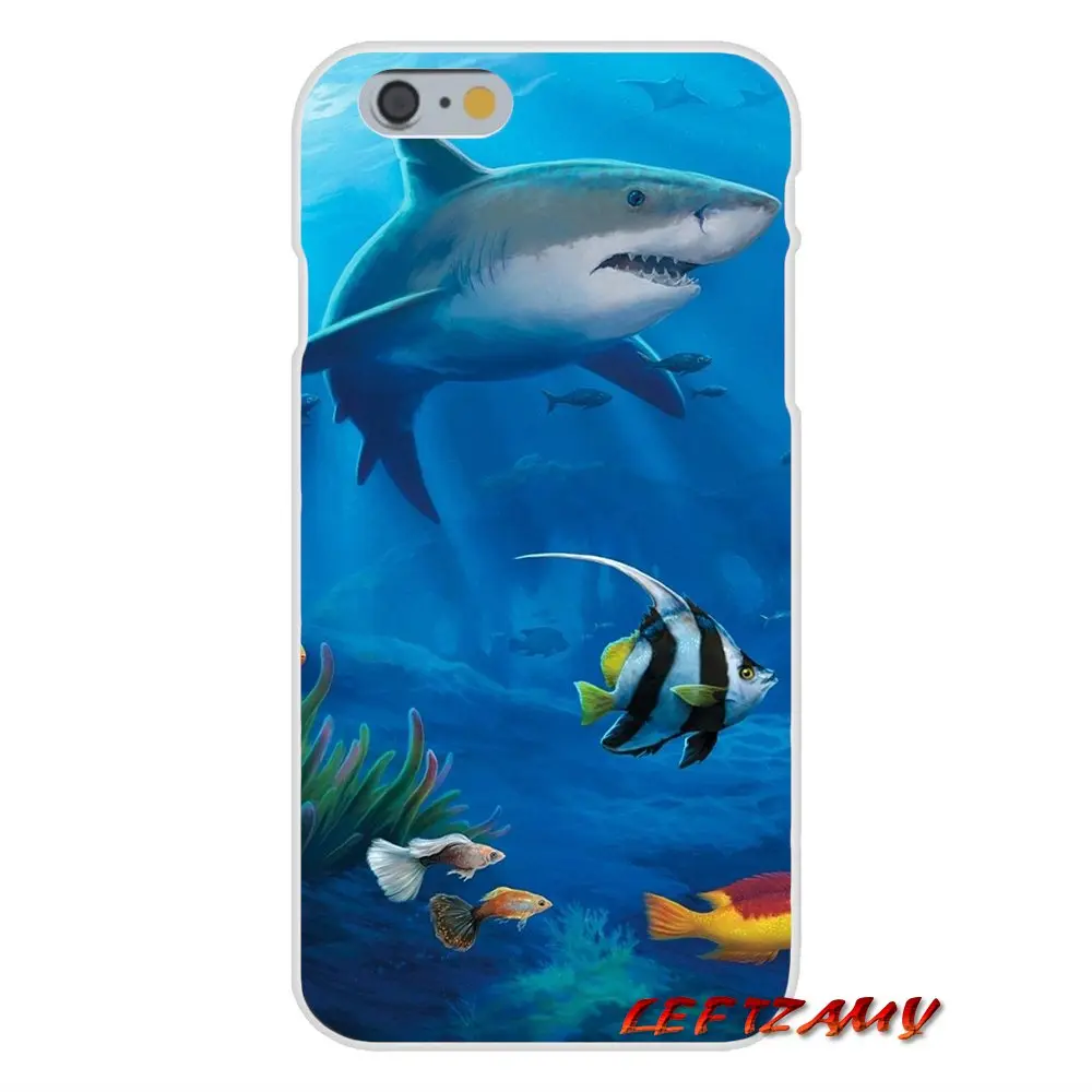 Чехол для телефона Huawei P Smart Mate Honor 7A 7C 8C 8X 9 P10 P20 Lite Pro Plus ocean fish Sharks