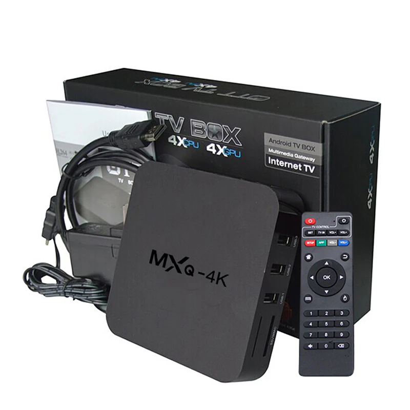 VHXSIN 2 шт./лот MXQ 4 К ТВ Box Allwinner h3 Quad core 1080 P HD Android 7 1 Smart ГБ 8 * К|ТВ-приставки и