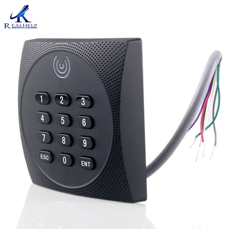ZK KR602 ID IC кард-ридер на открытом воздухе применяется IP64 Всепогодный с клавиатурой RFID считыватель 125 кГц EM кард-ридер