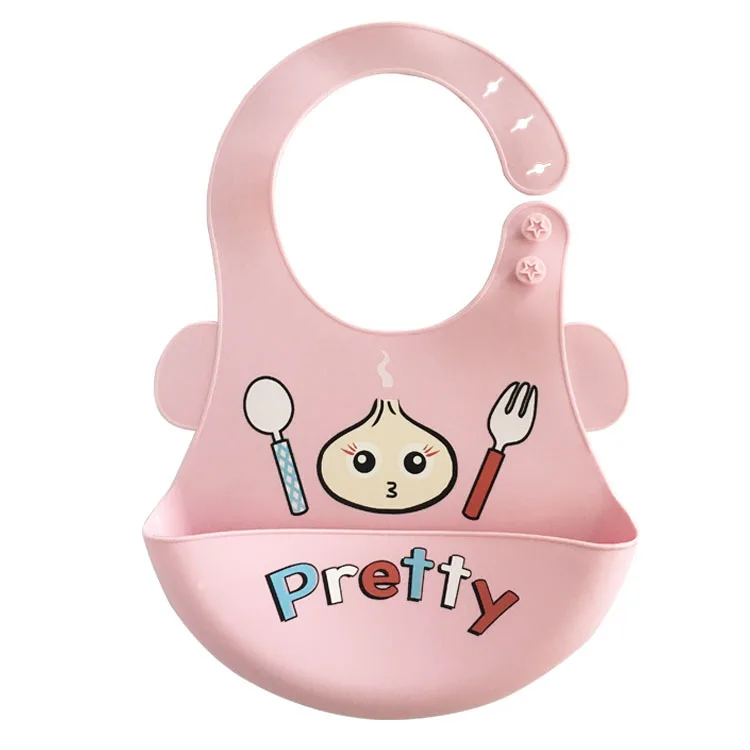 Waterproof Silicone Bib Easily Wipes Clean Comfortable Soft Baby Bibs Keep Stains Off Spend Less Time Cleaning after Meals | Детская