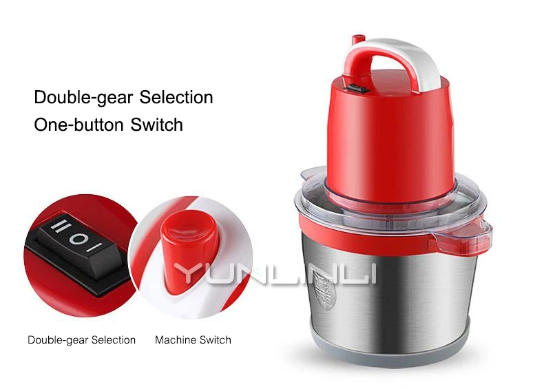 Commercial Electric Meat Grinder Mincer Large Capacity Meat/Garlic Shredder Stainless Steel | Бытовая техника