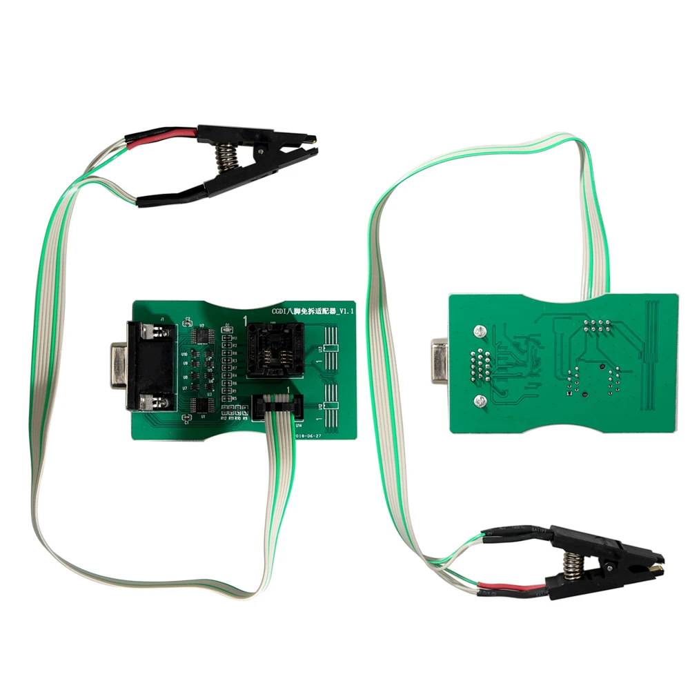 

Reading 8 Foot Chip Free Clip Adapter with CGDI Prog For BMW and XPROG 5.60 /5.74/5.84 and UPA USB ECU Programmer