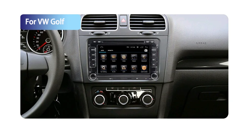 NaviFly самый популярный Android 9 Автомобильный dvd Радио для VW golf 5 6 passat b6 Skoda Octavia/Fabia/Rapid/Yeti/Superb Автомобильный gps navigaton