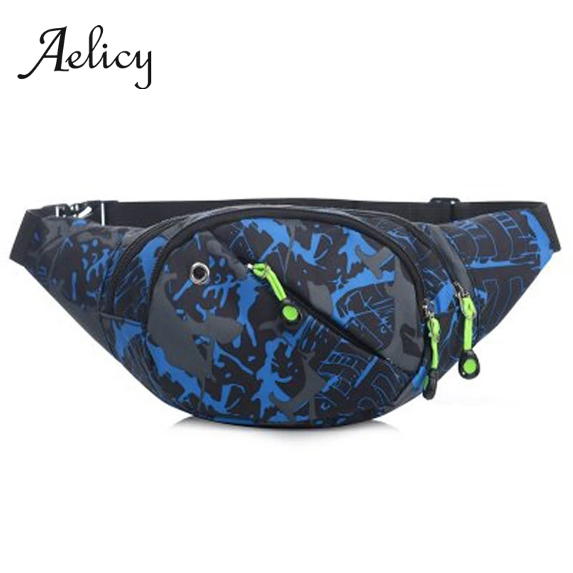 Спортивная нейлоновая поясная сумка Aelicy унисекс качественный водонепроницаемый