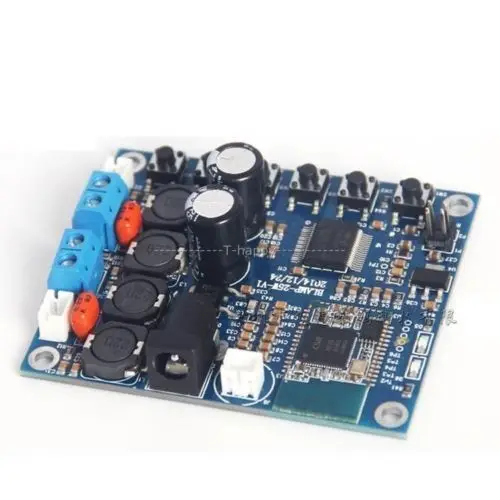 Bluetooth 4 0 аудио приемник мощность цифровой HIFI усилитель TDA7492 25 Вт + для DC 12 В 24 в 19