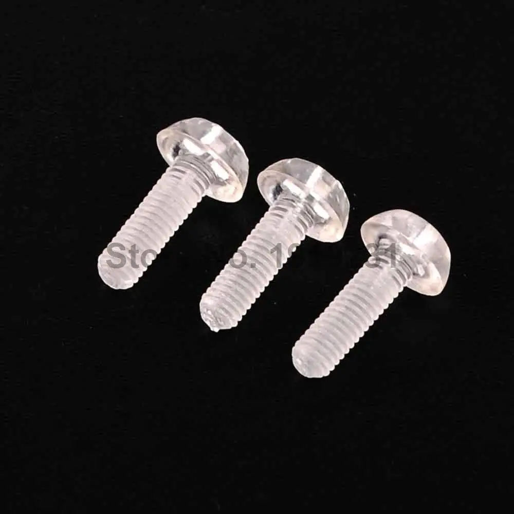 100PCS m3*10 Round Head Cross Nylon Screw Plastic Pan Bolt | Screws