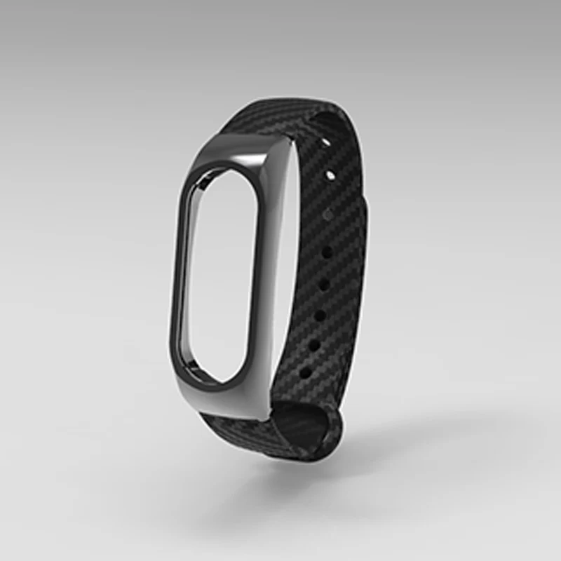 Замена Mi Band 2 ремешок M2 силиконовый с металлическим корпусом для Xiaomi умный