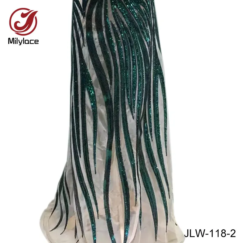African french lace fabric charming sequins nigerian tulle high quality african fabrics for party JLW-118 | Дом и сад
