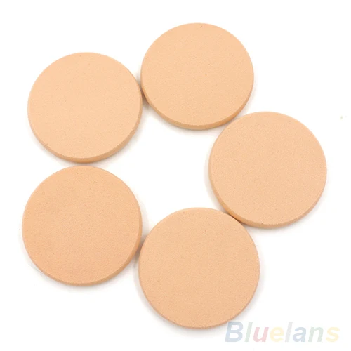 25 Шт. Круглый Мягкий Макияж Blender Foundation Лица Губка Безупречный Smooth Powder Puff|powder