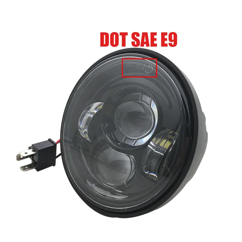 2018 новые 4 65 дюйма для мотоцикла двойные светодиодные фары с DRL halo Fat Bob FXDF 08-16 15 |
