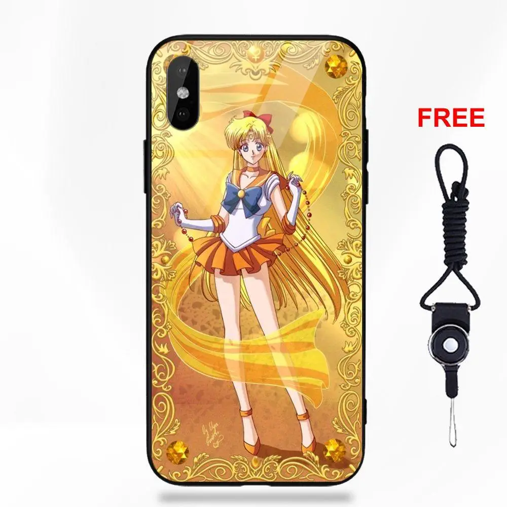 Vvcqod Мода Сейлор Мун Венера Flexibles для Apple iPhone 5 5C 5S SE 6 S 7 8 Plus X XS Max XR | Мобильные