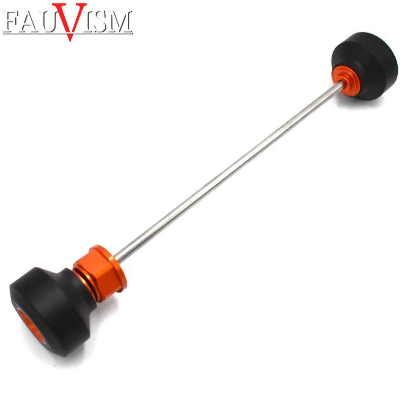 Rear Axle Fork Wheel Crash Slider Protector for KTM Duke 690 13-18 690R 12-14 | Автомобили и мотоциклы