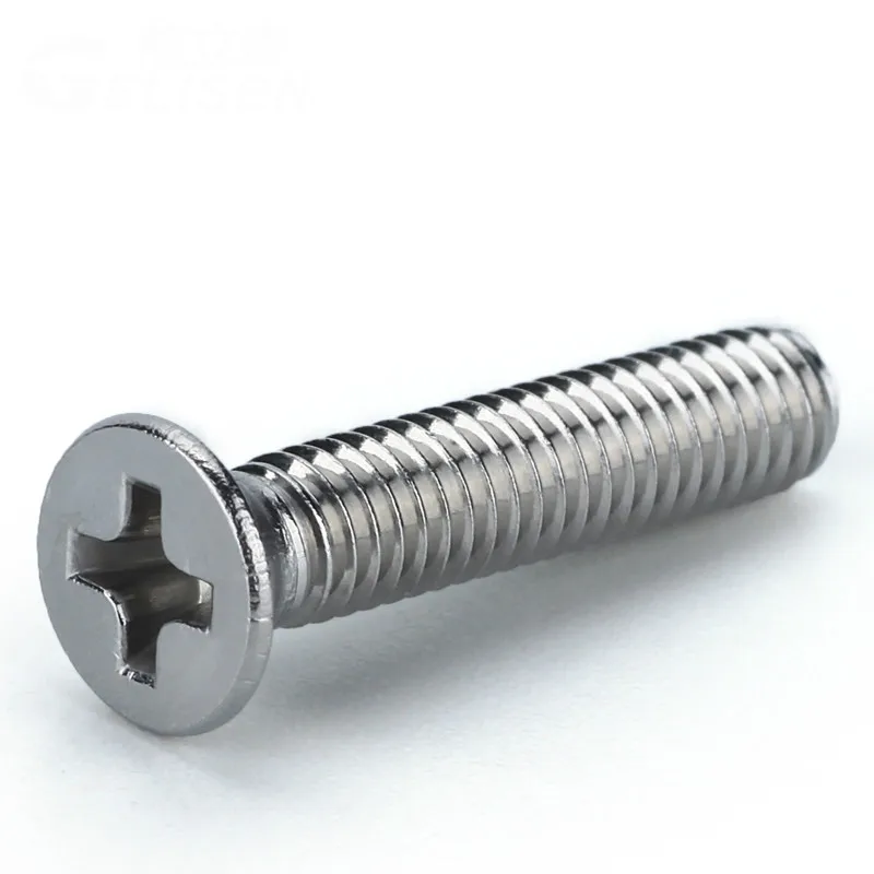 5PCS GB819 M5 M6 304 Stainless Steel Countersunk Head Screw Phillips Flat | Обустройство дома