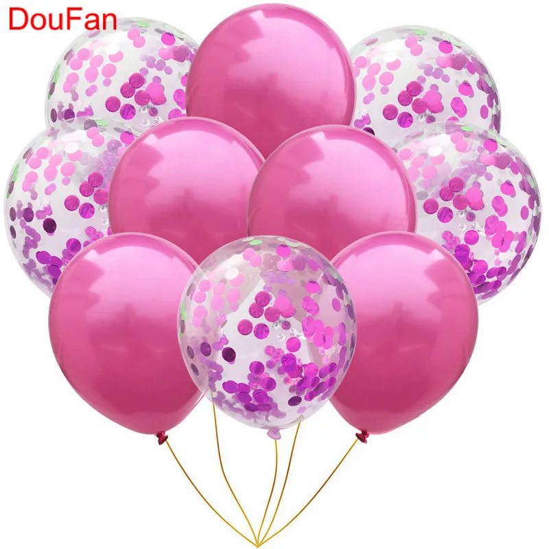 18 шт./компл. шар из фольги в форме сердца розового золота латексные воздушные шары