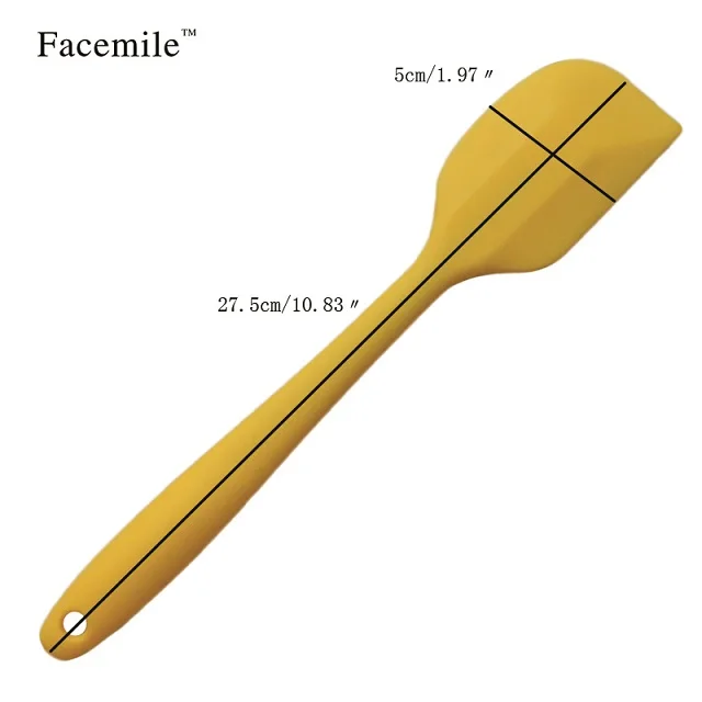 2 шт. инструменты для выпечки торта Двойная силиконовая лопаточка печенья