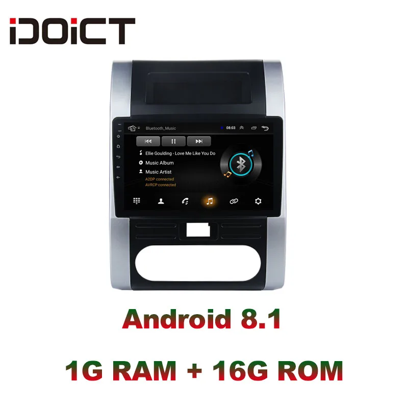 IDOICT Android 8,1 автомобильный dvd-плеер gps навигация Мультимедиа для Nissan X-Trail X Trail T32 T31 радио 2008-2013 Qashqai