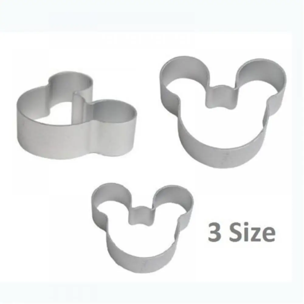 stainless steel 2 Сахарное печенье плесень 3 шт. таблички формочки для печенья рамка DIY торт Овальный квадратный прямоугольник Необычные формы из нержавеющей печенья - Цвет: stainless steel 2