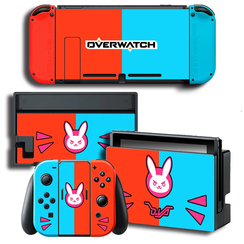 Виниловая Защитная Наклейка для Dverwatch консоли Nintendo Switch NS + контроллер чехол