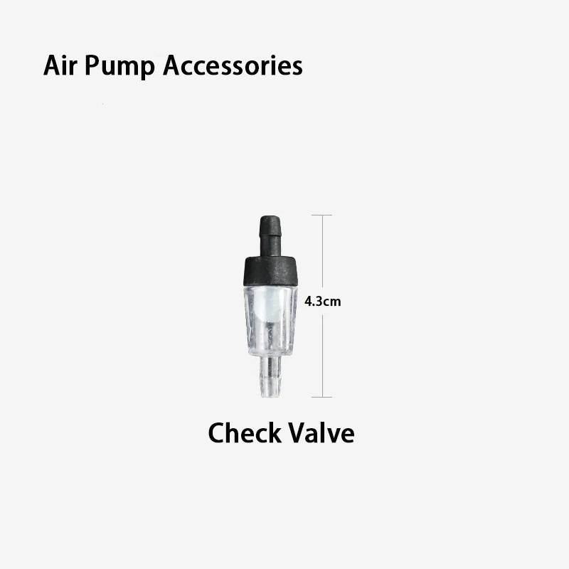 Check Valve Фирменная Новинка аквариум пузырь воздуха Камень аэратор Fish Tank Пруд Гидропоника насоса диск диффузор Airtube Airhose обратный клапан - Цвет: Check Valve