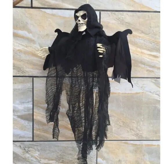 Элитные украшения для Хэллоуина призрачная летучая мышь страшные игрушки